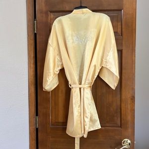 Gold Bride Robe